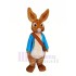 Peter Rabbit en ropa azul Disfraz de mascota