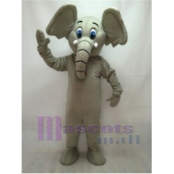 Mignon petit éléphant gris Mascotte Costume