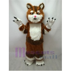 Lindo gato marrón nuevo Disfraz de mascota