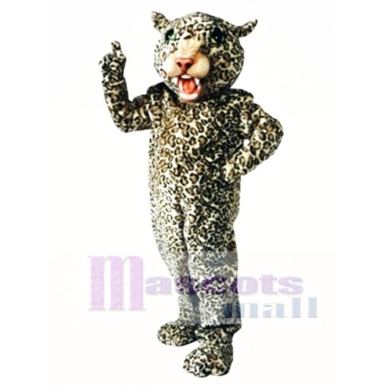 Grand chat léopard Mascotte Costume Animal