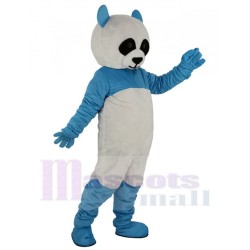 Blue Panda Mascot Costume Animal