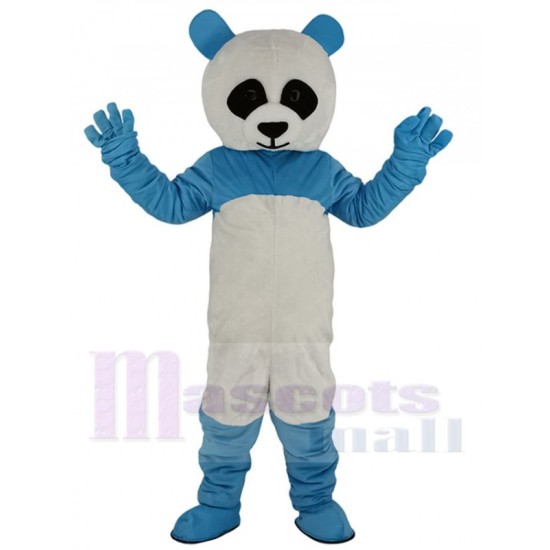 Blauer Panda Maskottchenkostüm Tier