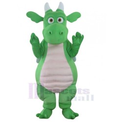 Dragón verde Disfraz de mascota