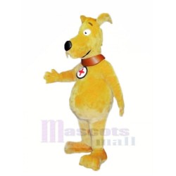 Cute Light Brown Dog Mascot Costume