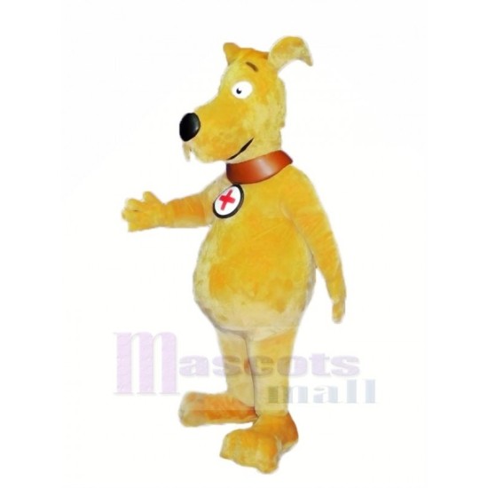 lindo perro marrón claro Disfraz de mascota