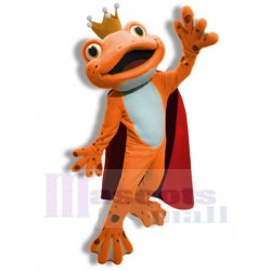 Frog King Mascot Costume 