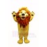 Cute Smiling Lion Mascot Costume