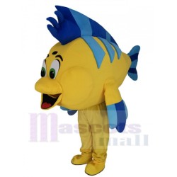 Yellow Clownfish Mascot Costume