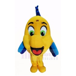 Cute Yellow Clownfish Mascot Costume