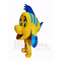 Poisson clown jaune mignon Mascotte Costume