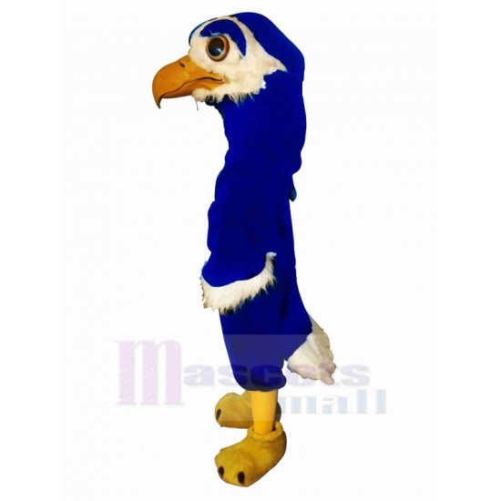 Starker blauer Falke Maskottchen Kostüm Tier