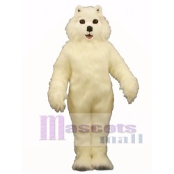 Cute Sam Samoyed Dog Mascot Costume