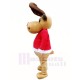 Cerf de Noël Renne brun Costumes de mascotte Animal de Noël