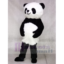 Panda poilu Mascotte Costume