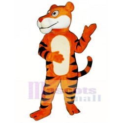 Lindo tigre amistoso Disfraz de mascota