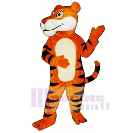 Netter freundlicher Tiger Maskottchenkostüm