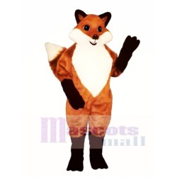 Cute English Fox Mascot Costume
