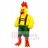Cute Chicken Yodel Mascot Costume Poultry