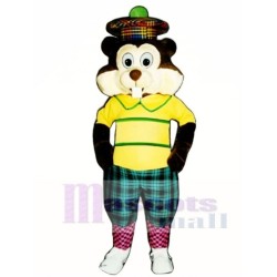 Golfing Gopher Mascot Costume