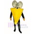 Mouse in Cheese Slice Hood Mascot Costume