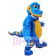 Dinosaure bleu Mascotte Costume Animal
