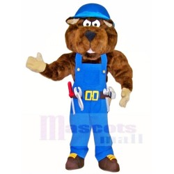 Gopher Construction Worker Mascot Costume