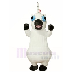 Unicornio Blanco Disfraz de mascota