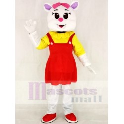 Chatte rouge Mascotte Costume Animal