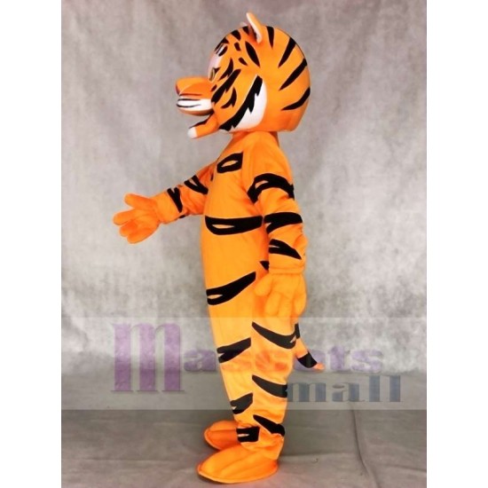 Cute Tiger Ted Mascot Costume Animal