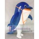 Blauer Delfin Maskottchen Kostüm