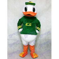 Nouveau canard universitaire de l'Oregon Mascotte Costume