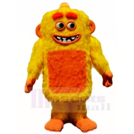 Yellow Max Monster Mascot Costumes