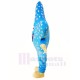 Cute Blue Starfish Mascot Costume Sea Ocean