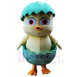 Cute Chick in Egg Mascot Costume