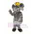 Éléphant gris mignon Mascotte Costume