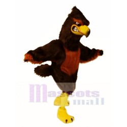 Cute Majestic Hawk Mascot Costume Animal