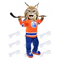 Hunter Canada lynx Edmonton  Gasoline pump  Hunter Animal  Mascot Costume