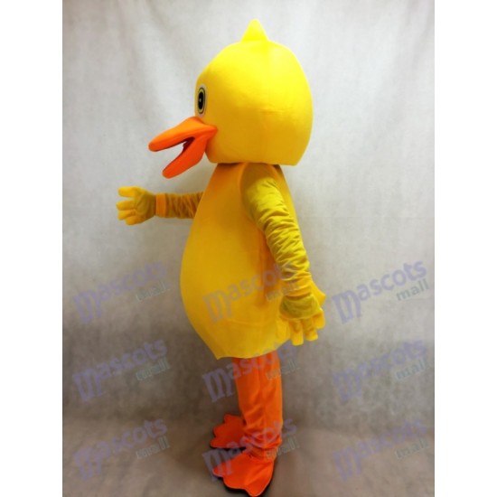 Große gelbe Ente Maskottchenkostüm