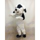 Black-and-White Dog Mascot Costume