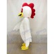 Pollo Blanco Disfraz de mascota