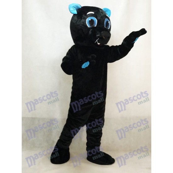 Sir Purr of the Carolina Panthers Mascot Costume Black Panther