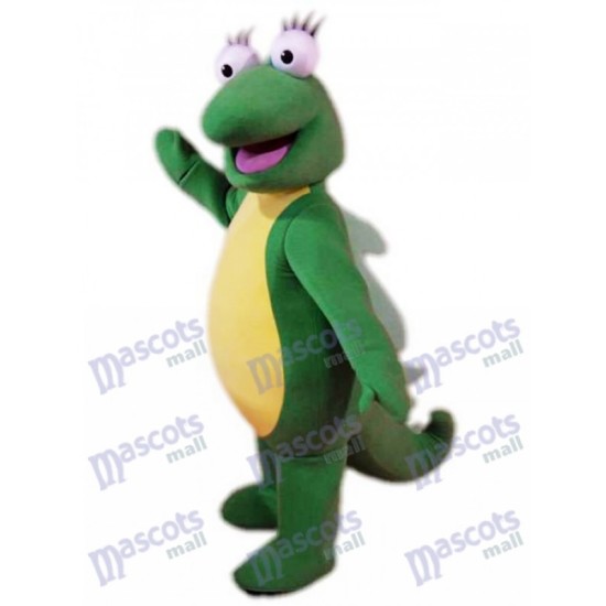 Iguana Lizard Mascot Costume Cartoon