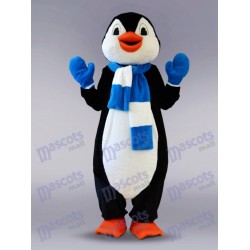 Penguin With Scarf Mascot Costume