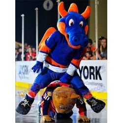 Sparky Dragon in New York Mascot Costume