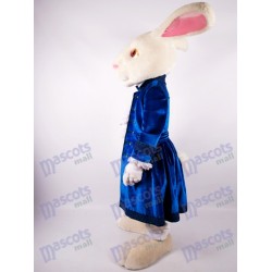 Lapin blanc de Pâques d'Alice au pays des merveilles Mascotte Costume Animal