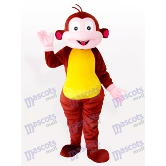 mono marrón Disfraz de mascota