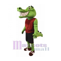 College Crocodile Mascot Costume