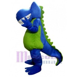 Dragon bleu de haute qualité Mascotte Costume