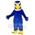 Pájaro azul real del águila del halcón Disfraz de mascota