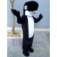 Black Whale Orca Mascot Costume